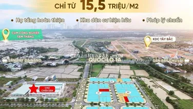 Mở bán đất nền KPC Chiên Đàn sổ hồng tiềm năng khi chợ vào hoạt động