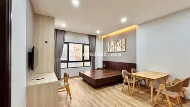 Căn hộ Studio Cao Cấp - Full NỘI THẤT - Ban công cạnh Đầm Sen