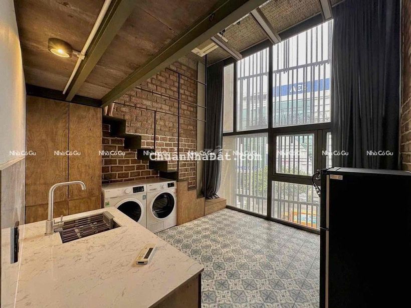 cho thuê duplex gác cao 2m view thoáng ngay âu cơ - đồng đen