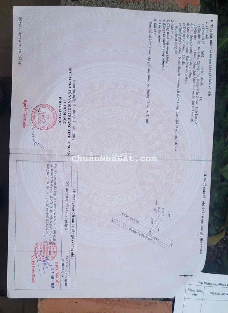 Bán Đất Mặt Tiền Cần Giuộc