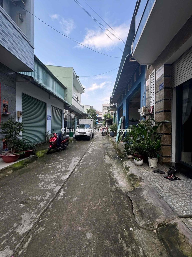 HẺM OTO 6M THÔNG - NGANG HIẾM 8M5 - 2 TẦNG BTCT