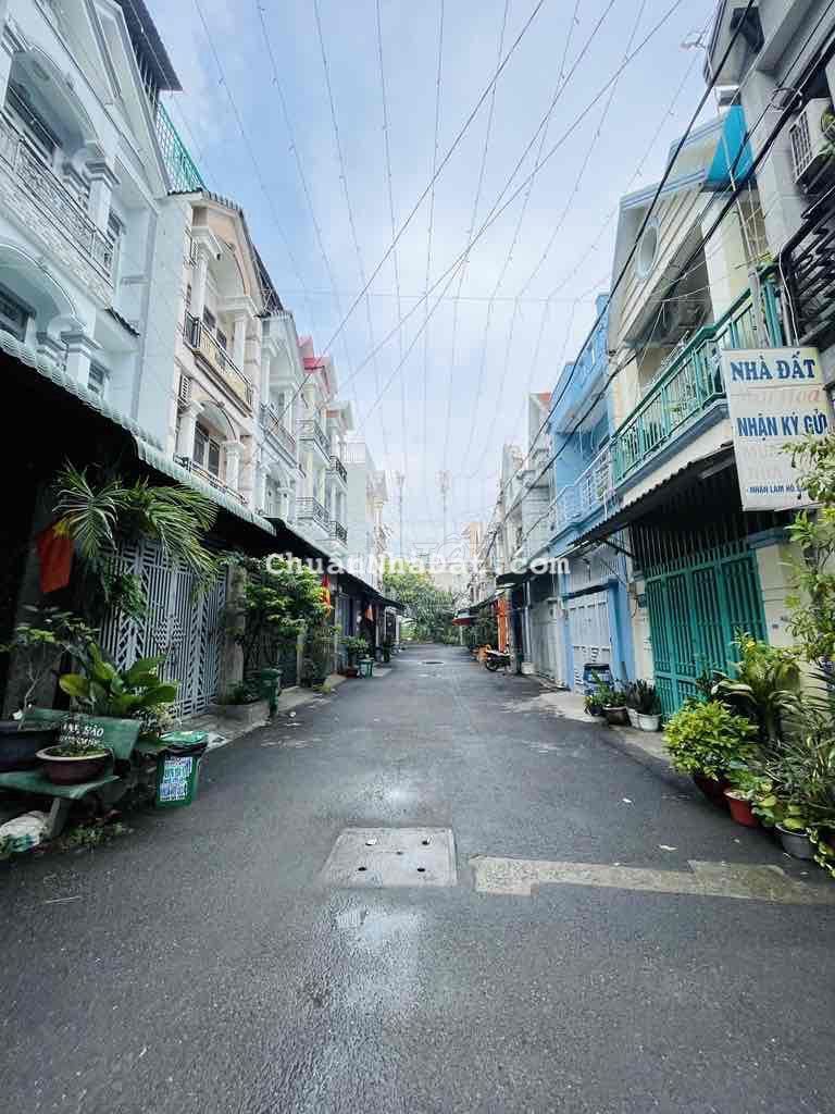 Nhà Hẻm Xe Hơi-Hẻm thông-Nguyễn Thị Búp q12-44m2-Nhỉnh 4 ty TL
