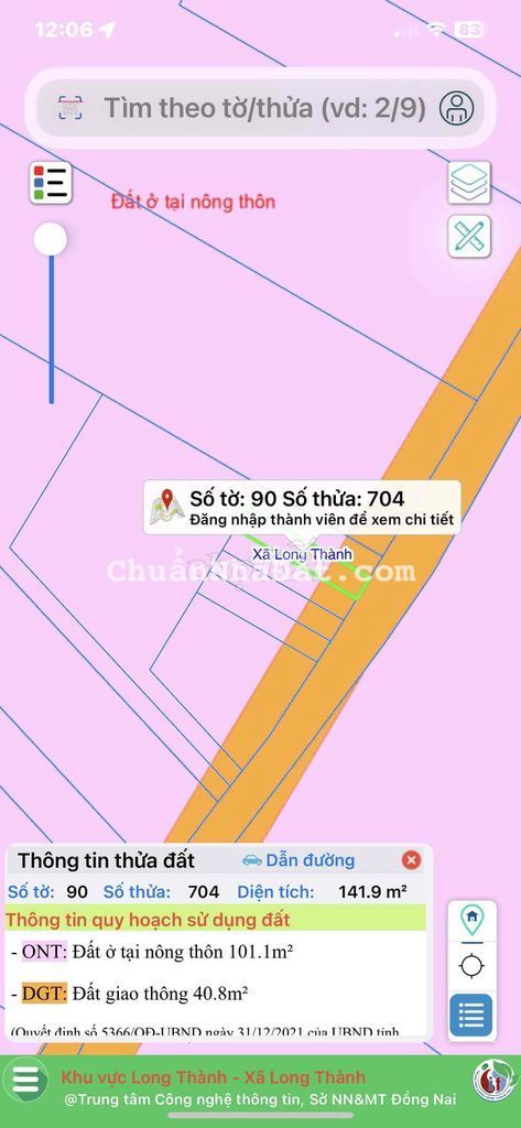 mặt tiền Thanh Bình, Long Thành cần bán