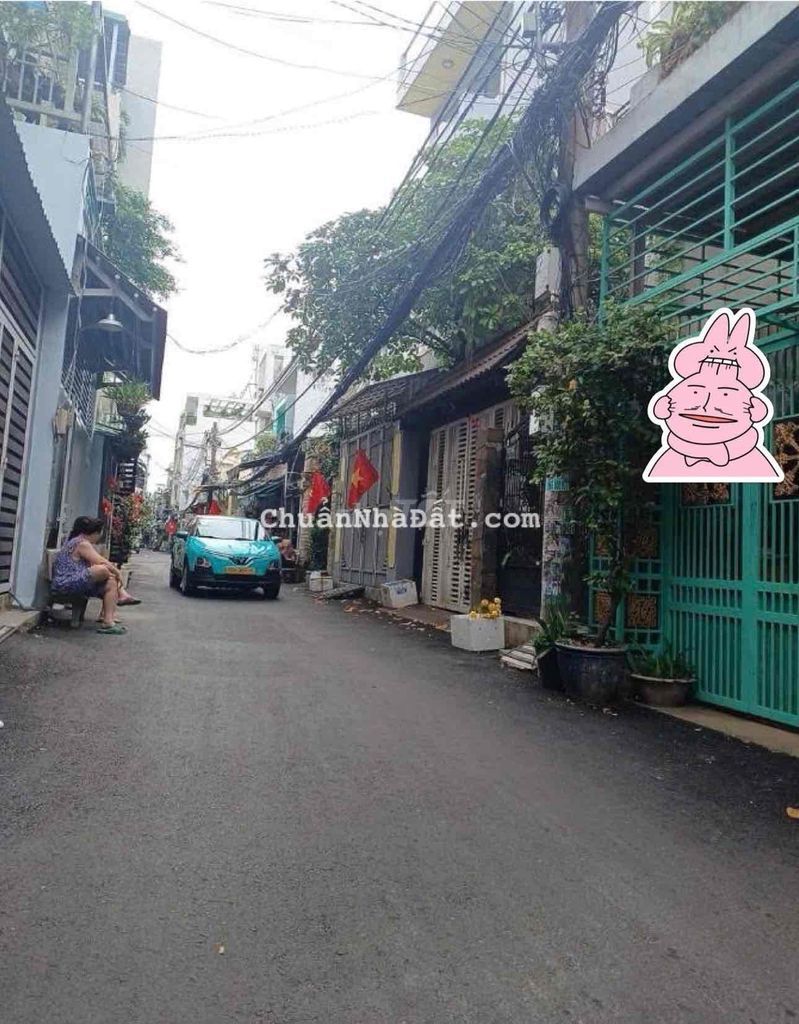 bán nhà tại Bà Hom Q6 Hẻm ô tô đổ cửa hơn 34m2!!!