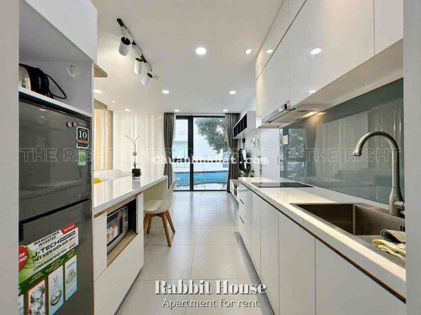 Căn Hộ Dịch Vụ 1 Phòng Ngủ, Mới Xây - Ban Công Lớn