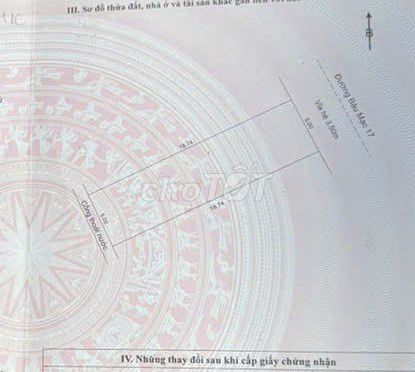 BÁN LÔ ĐẤT MT ĐƯỜNG 7.5M_BÀU MẠC 17_GẦN PHAN VĂN ĐỊNH_GIÁ 5 TỶ 5 TL