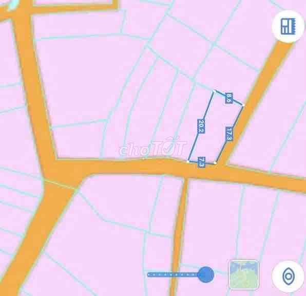 bán lô góc thổ cư 2 mặt tiền cạnh bên Vành Đai 3