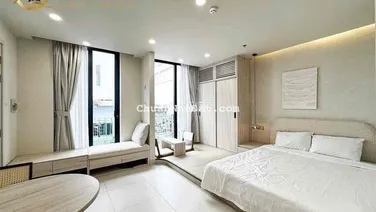 🛎️SIÊU PHẨM 1PN BAN CÔNG CÓ THANG MÁY FULL NỘI THẤT🛎️