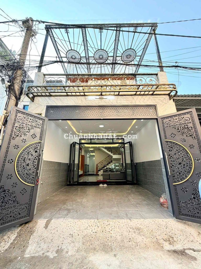 Nhà 5m x 20m 2 tầng hẻm xe hơi 1/ ngắn đường Lê Văn Khương vào 50m