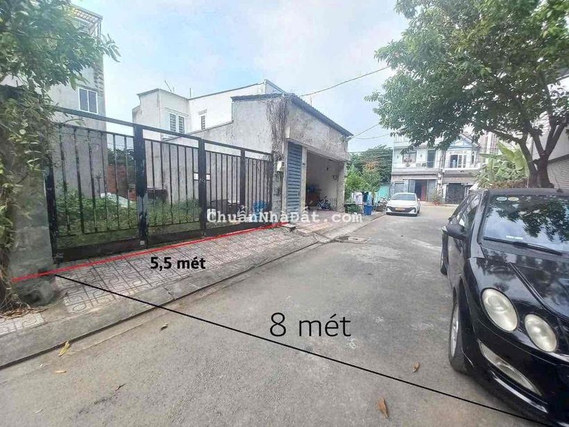 BÁN LÔ ĐẤT VUÔNG VỨC 66m2, ngang 5,5- BƯNG ÔNG THOÀN- PHÚ HỮU- QUẬN 9