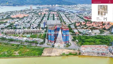 CẦN TIỀN BÁN NHANH CĂN 2PN view trực diện Sông Hàn