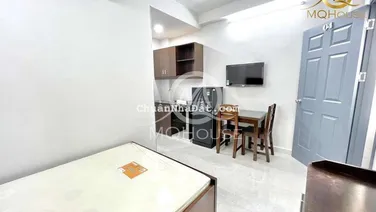 Trống lại Căn hộ Studio nhỏ xinh Full Nội thất - bảo vệ 24/7