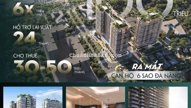 2 PN VIEW BIỂN + SÔNG KHU FPT CHO KH SĂN CĂN ĐẸP - TOÀ MIRA HẠNG SANG