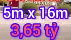 ĐẤT THỔ CƯ GẦN KHU DU LỊCH SINH THÁI HÓC MÔN 5M X 16M