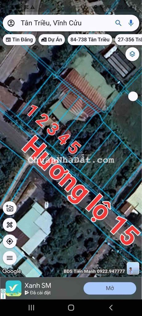 Cần bán lô đất đẹp mặt tiền HL 15 gấp