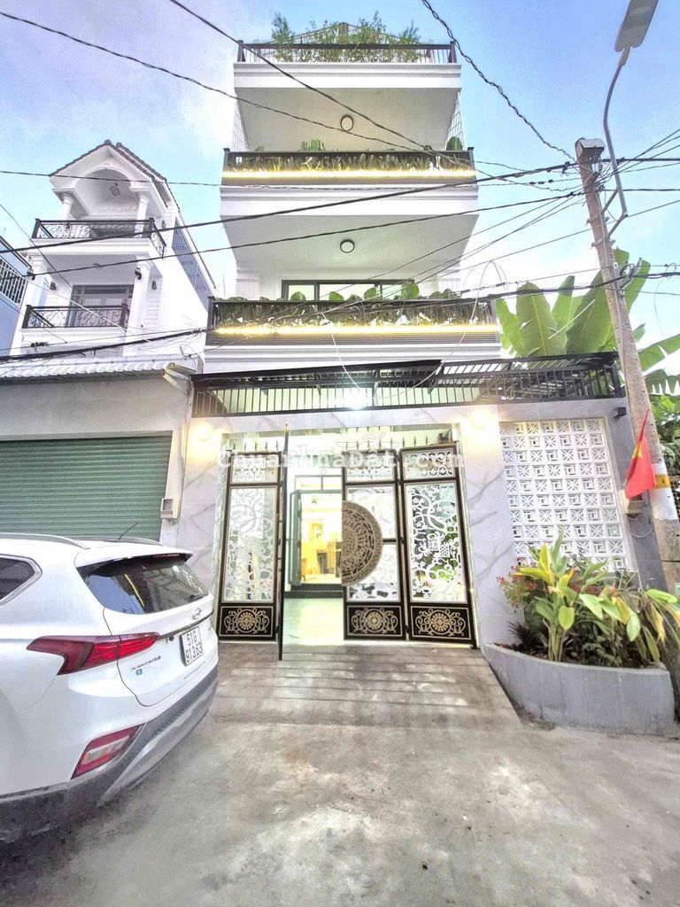 BÁN NHÀ MỚI-HẺM XE HƠI 67 ĐÀO TÔNG NGUYÊN-THỊ TRẤN-NHÀ BÈ