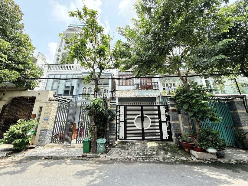 Nhà SHR 4,5m x 23m. Xây 1 Lầu Mặt tiền Hẻm nhựa 12m thông 1/ HT45