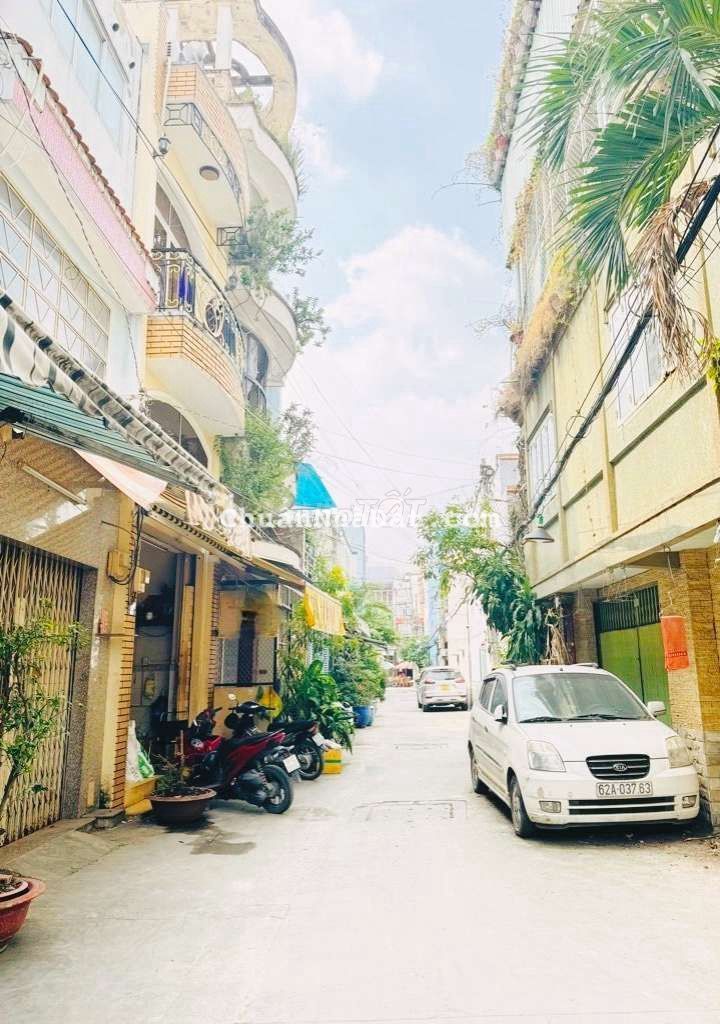 BÁN NHÀ QUẬN 6, ĐƯỜNG BÌNH TIÊN, 75M2(5X15), HẺM XE HƠI, SỔ HỒNG ĐẸP