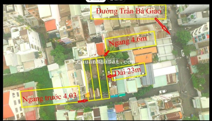 Cần bán gấp 3 lô đất sát nhau Trần Bá Giao, P5, Gò Vấp, hẻm xe hơi