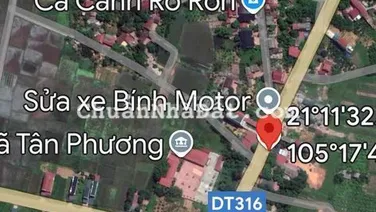 Đất mặt TL316 trung tâm Tân Phương