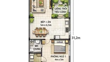 Bán đất thổ cư đường nhựa 5m vuông đẹp