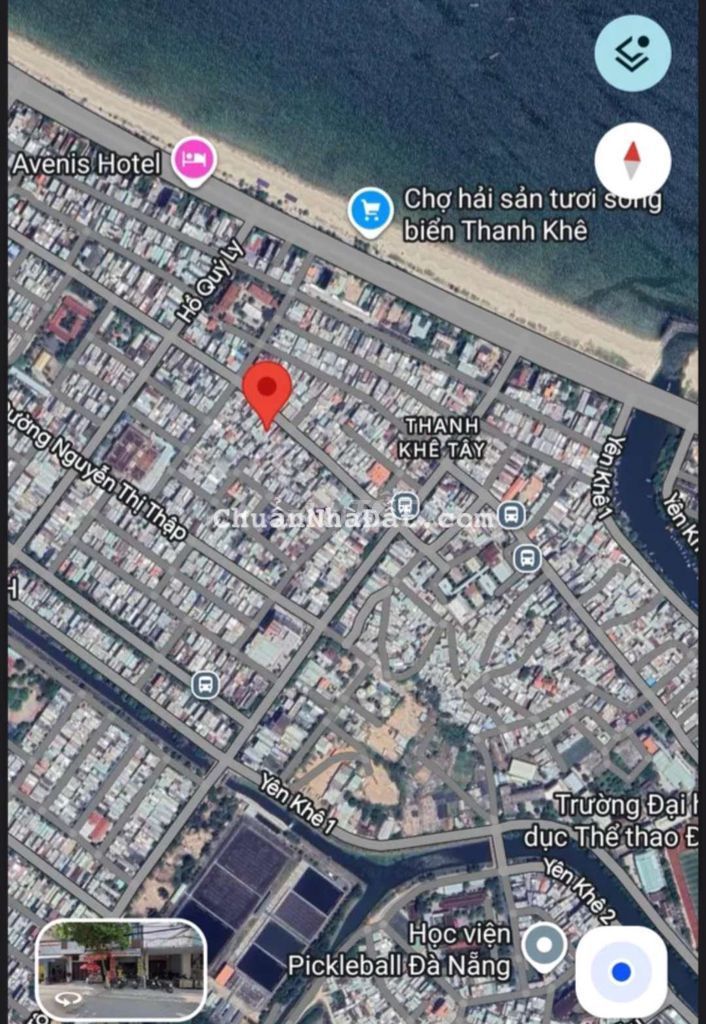 bán nhà 3 tầng  mặt tiền đường Dũng Sĩ Thanh Khê  - Đà Nẵng.