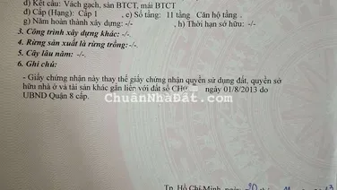 Chính chủ bán căn hộ lầu cao, ngay trung tâm Phường Chánh Hưng