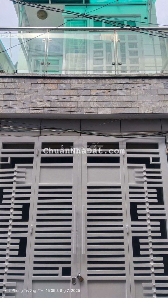 Nhà 1trệt 1lầu 4❌15 3pn2wc hẻm xe hơi thông gần trường nguyễn thị định