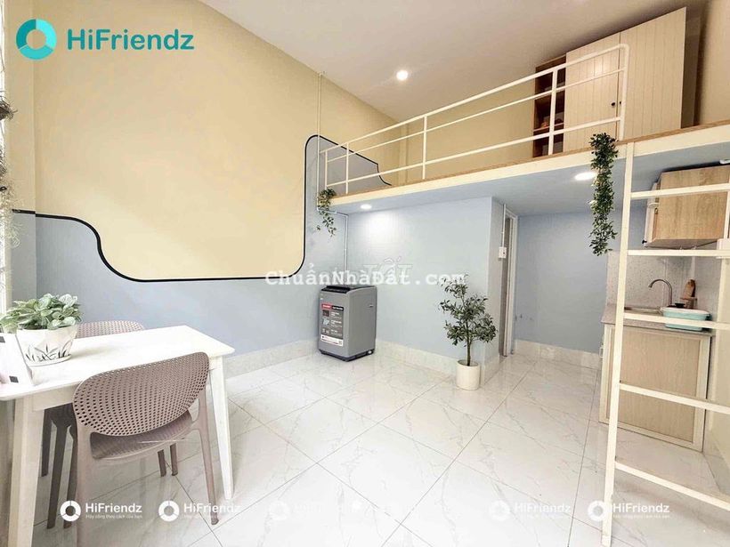 Phòng trọ có gác cao ngay làng đại học, phòng rộng đầy đủ tiện nghi