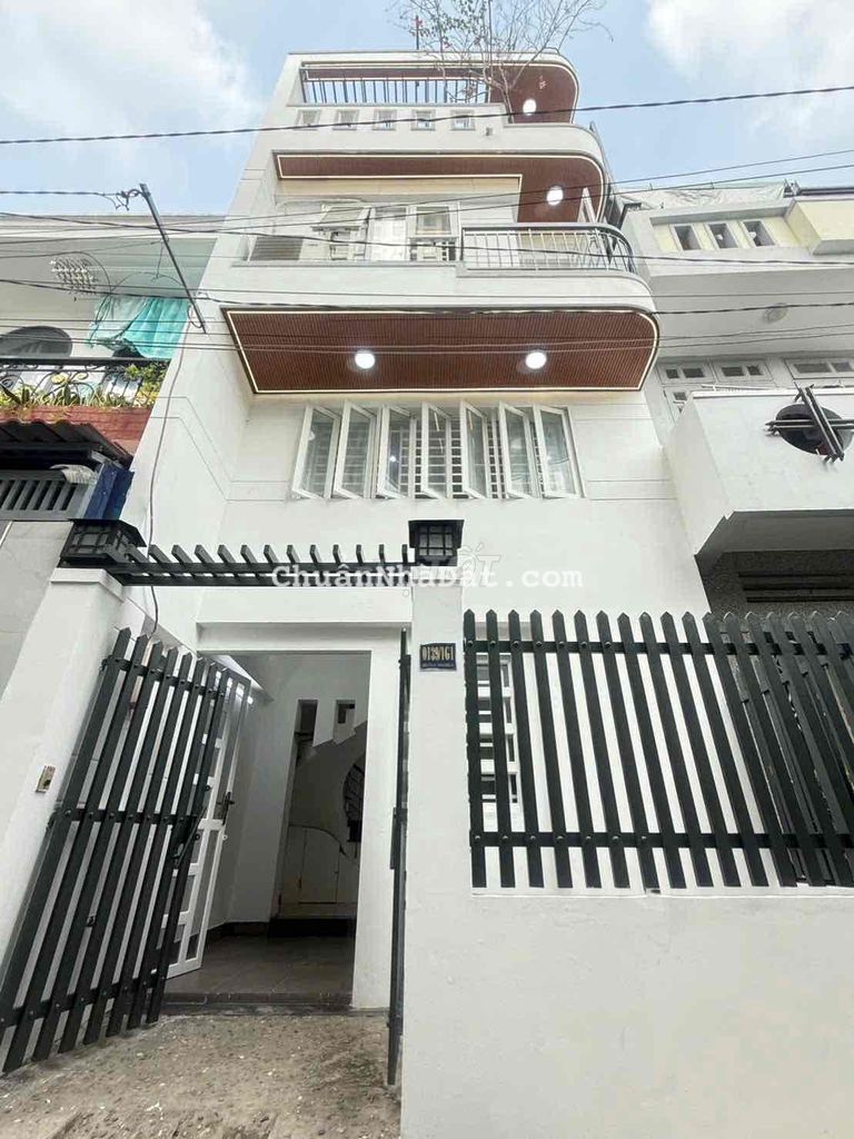 Nhà 1 trệt 1 lửng 2 lầu - Đường Nguyễn Thị Nhuần - Giáp Gò Vấp