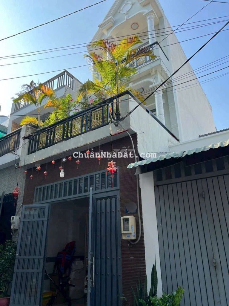 Nhà 4x15m 1/ ngắn 20m ra Mặt tiền Lâm Thị Hố, hẻm 5m xe hơi