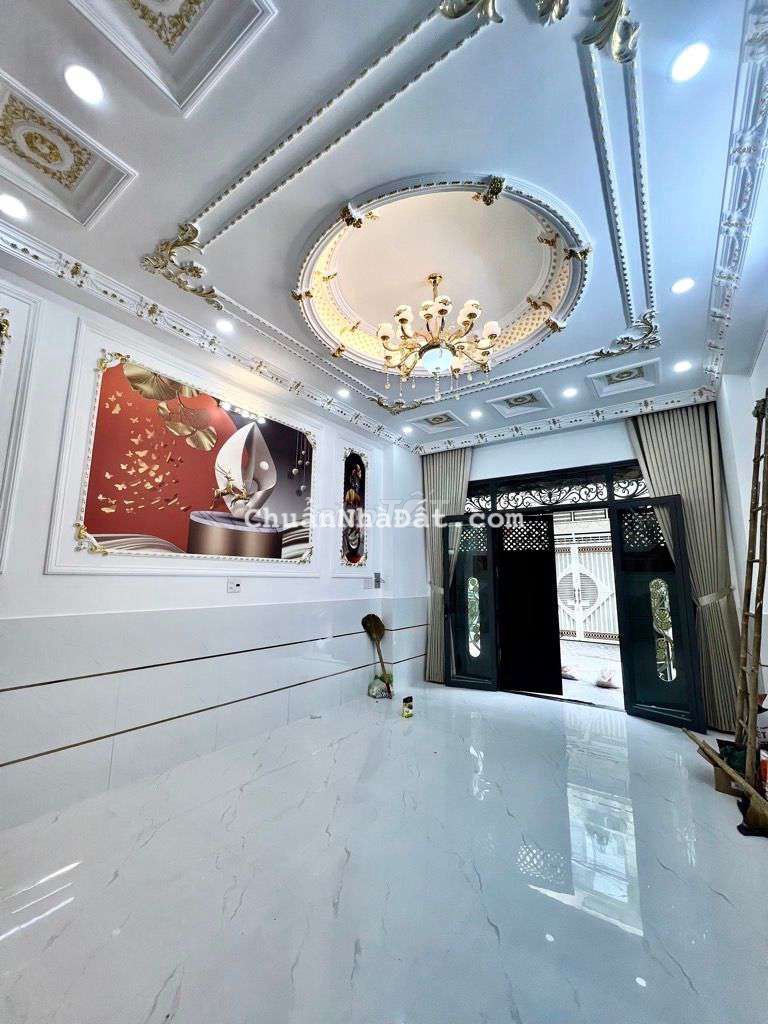 💥 Nhà  4 tầng  hẻm Xe HơiiDt 4,3 x 14m - 
Giá 7,x Ty (