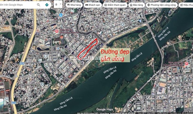 Đường 15m5, 100m5, Mặt tiền Nhấn Chi Mai,