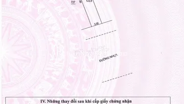 Lô đất mặt tiền đường Nguyễn Nghiêm, rộng nhất Mộ Đức
