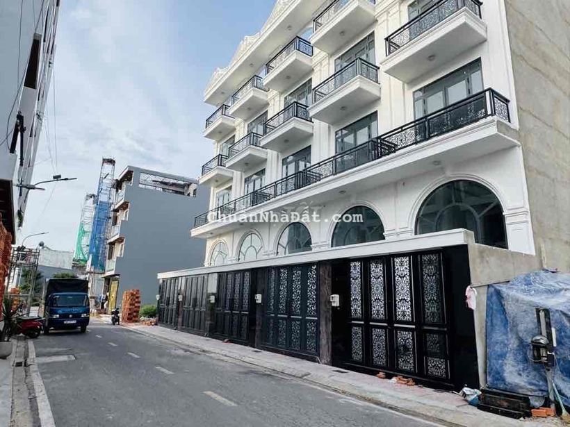 7 TỶ 400 ( TL ), NHÀ MỚI 5 TẦNG, THANG MÁY, MẶT TIỀN, DT : 4 x 18