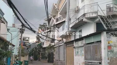 hƠn 4 tỶ 🏠 4 tẦNg BTcT 50m2, hẺm 4m p.PhÚ tHuẬn, kHu XD cAo tẦnG