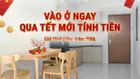 HỖ TRỢ XEM NHÀ BCONS XUYÊN TẾT 2PN2WC 6tr2 FREE 100% TIỀN NHÀ T.02/202