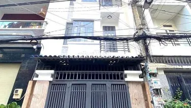 Bán nhà Phú Đinh, P16,Q8 4x15 3 tấm 4PN 3WC hẻm xe hơi