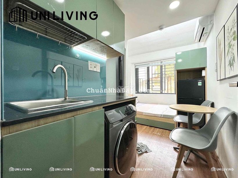 STUDIO FULL NỘI THẤT CỬA SỔ TRỜI THUẬN TIỆN ĐI HUTECH,UEF,TRUNG TÂM