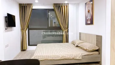 Cho thuê nhà 35 m2, 1PN, Full ĐỒ, SẠCH ĐẸP, ngõ Ô TÔ đỗ, 5 tr/th
