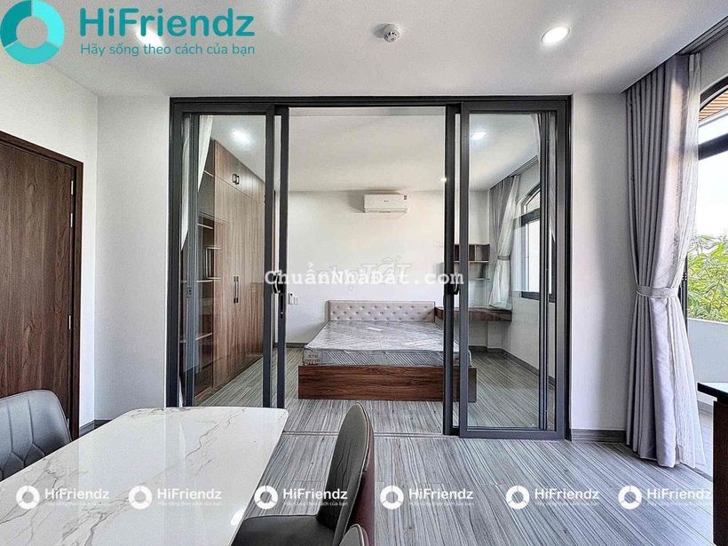 ( NEW 100% ) 1 PHÒNG NGỦ BAN CÔNG - FULL NỘI THẤT