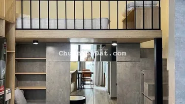 CĂN HỘ MINI ĐẸP-CAO CẤP GIÁ RẺ, GÁC CAO BAN CÔNG THOÁNG NGAY HÀNG XANH