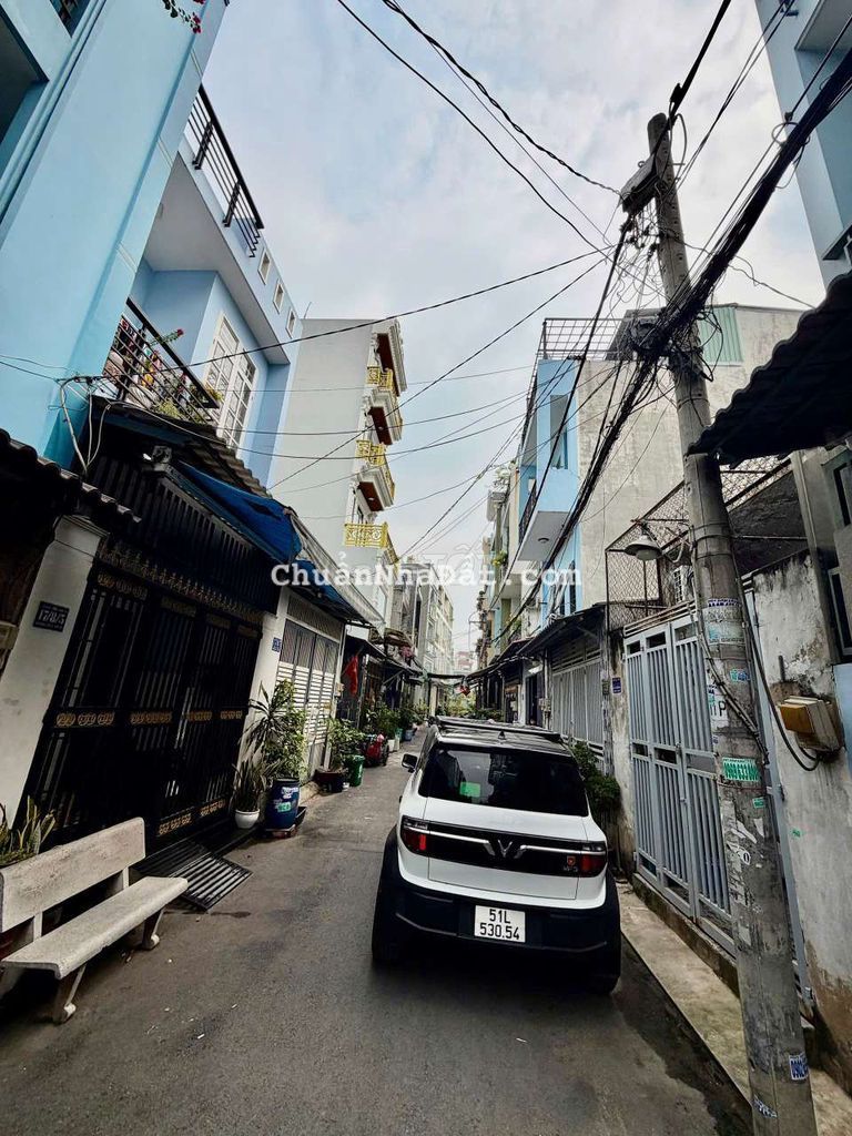 NHÀ ĐẸP - DT 4X14 - 4 TẦNG - HẺM 7M - KHU PHÂN LÔ - GIÁ 5.75 TỶ