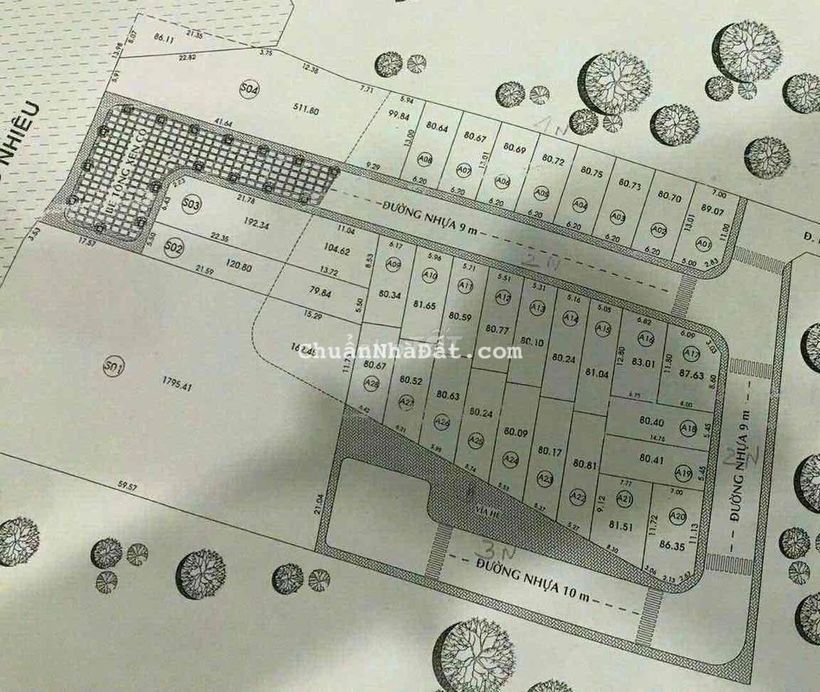 BÁN NỀN ĐẤT HẺM 32 VÕ VĂN HÁT - 4.85 TỶ/80.6M2