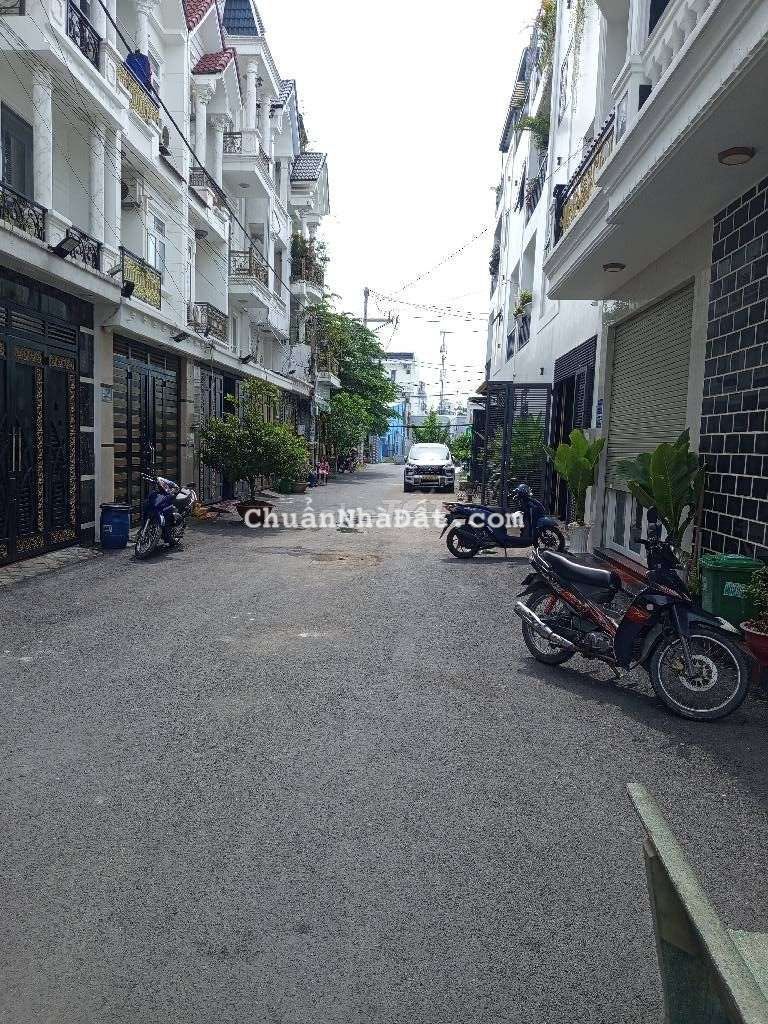 Nhà 4 tầng đường HIỆP THÀNH 17,P.HIỆP THÀNH,Q12,dt 54m2(4mx14m)💵6,1Tỷ