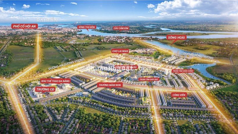 CHÍNH THỨC MỞ BÁN DỰ ÁN NEW GREEN VILLAGE HỘI AN GIÁ 1.5 - 2.1 TỶ/LÔ