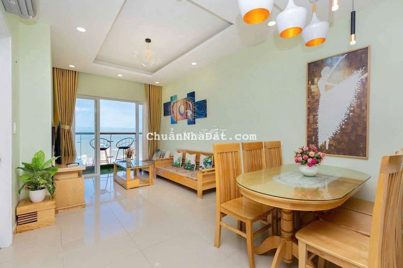 Cho thuê chung cư VT Goldsea 2PN full nội thất view biển đẹp