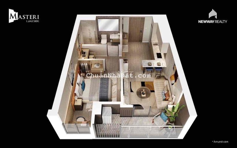 Tôi chính chủ không môi giới bán ch masteri lakeside có thương lương