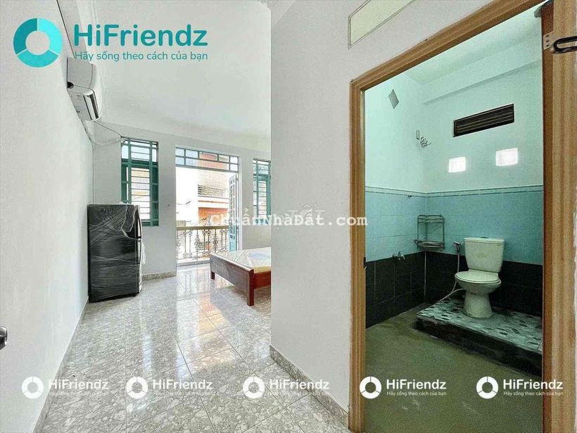 🧧 TRỐNG SẴN - STUDIO BAN CÔNG- Full nội thất- GẦN CHỢ BÀ HOA- 35m2