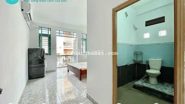 🧧 TRỐNG SẴN - STUDIO BAN CÔNG- Full nội thất- GẦN CHỢ BÀ HOA- 35m2